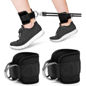 1 Pair Ankle Straps for Cable Machine Kickbacks, Glute Workouts