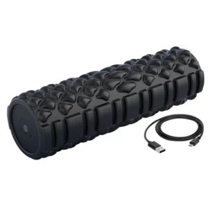 3-Speed Vibrating Fitness Foam Roller, Rechargeable