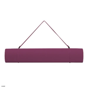 Ultra-Sticky Alignment Yoga Mat, Fuchsia, 6mm Thickness